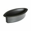 Boat-shaped bowl 25 cm length, color graphite