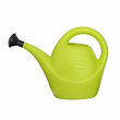Watering can with plastic strainer 2.5 liters, color lime green