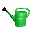 Watering can with plastic strainer 5 liters, color green